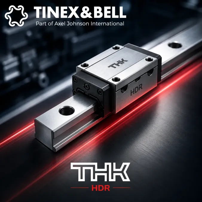 New generation of THK HDR linear guides